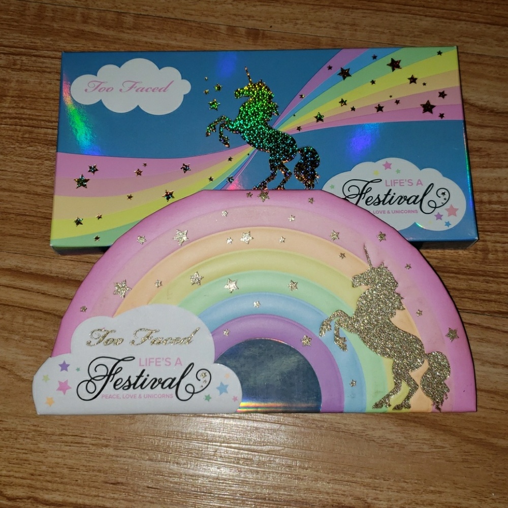 Too Faced Life's a Festival peace,love & unicorns